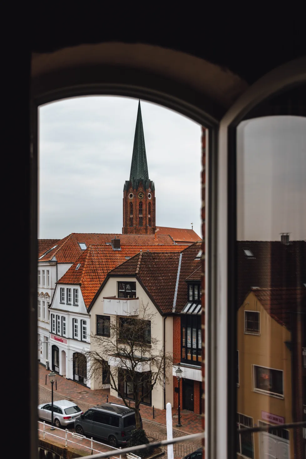 Einzelzimmer mit Flethblick im Hotel zur Mühle